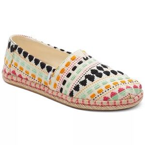 NWT Toms Stylish and Comfortable Multicolor Women's Espadrilles